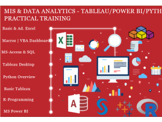 MIS Institute in Laxmi Nagar, Delhi, Noida, Ghaziabad, Excel, VBA, SQL, Power BI, Tableau Certification by SLA Coaching, 100% Job,